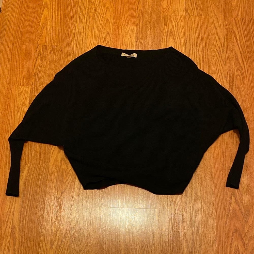 Philosophy Black Off-the-Shoulder Sweater